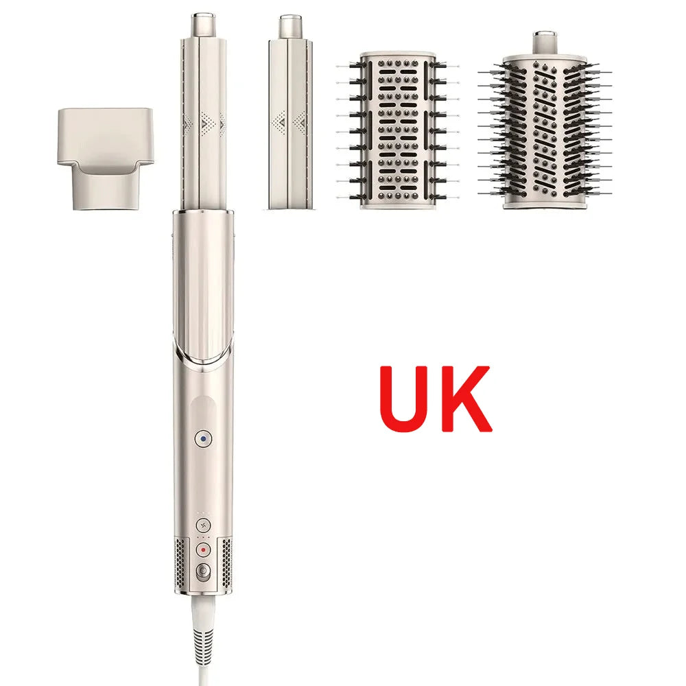 Shark HD430 5-in-1 Negative Ion Hair Dryer Salon Hair Curler Hair Straightener Comb Multifunctional Household  Original  Stone