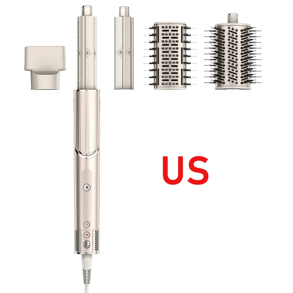 Shark HD430 5-in-1 Negative Ion Hair Dryer Salon Hair Curler Hair Straightener Comb Multifunctional Household  Original  Stone